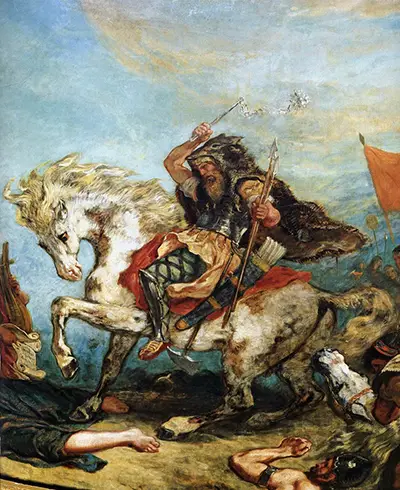 Attila the Hun Eugene Delacroix